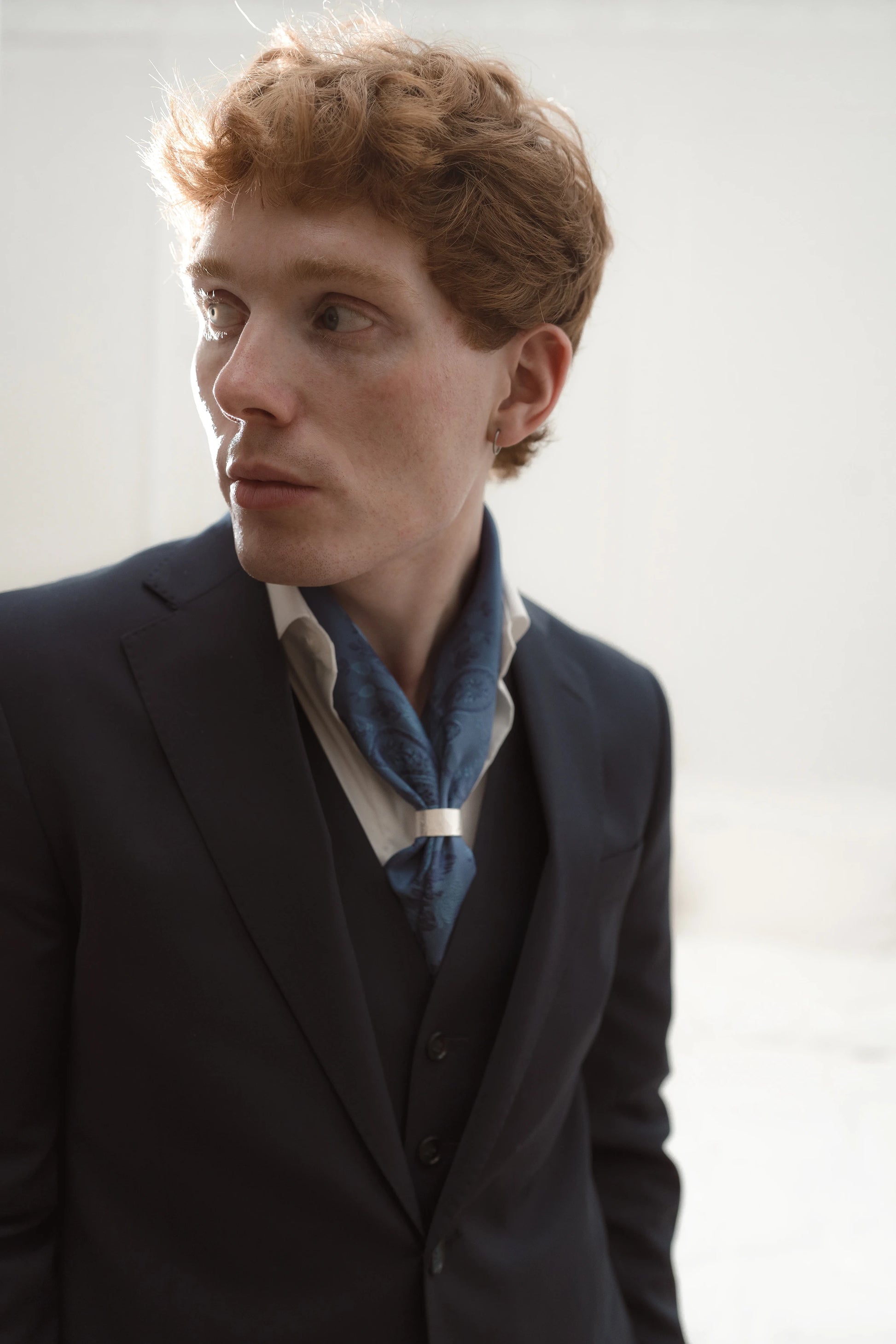 Skjerfring Blomst ⎜ Sølv