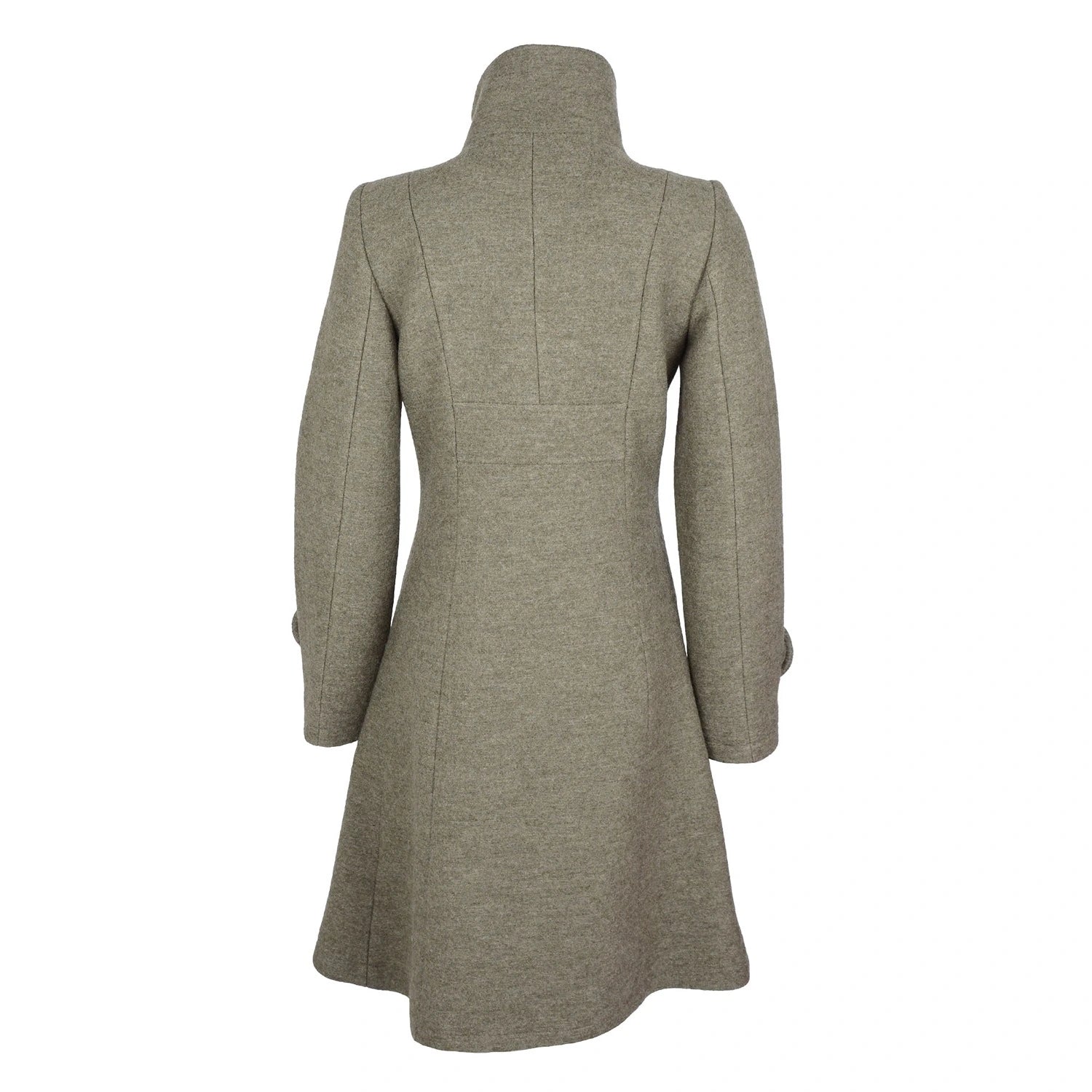 Helle ullkåpe  ⎮  Lysgrønn melert