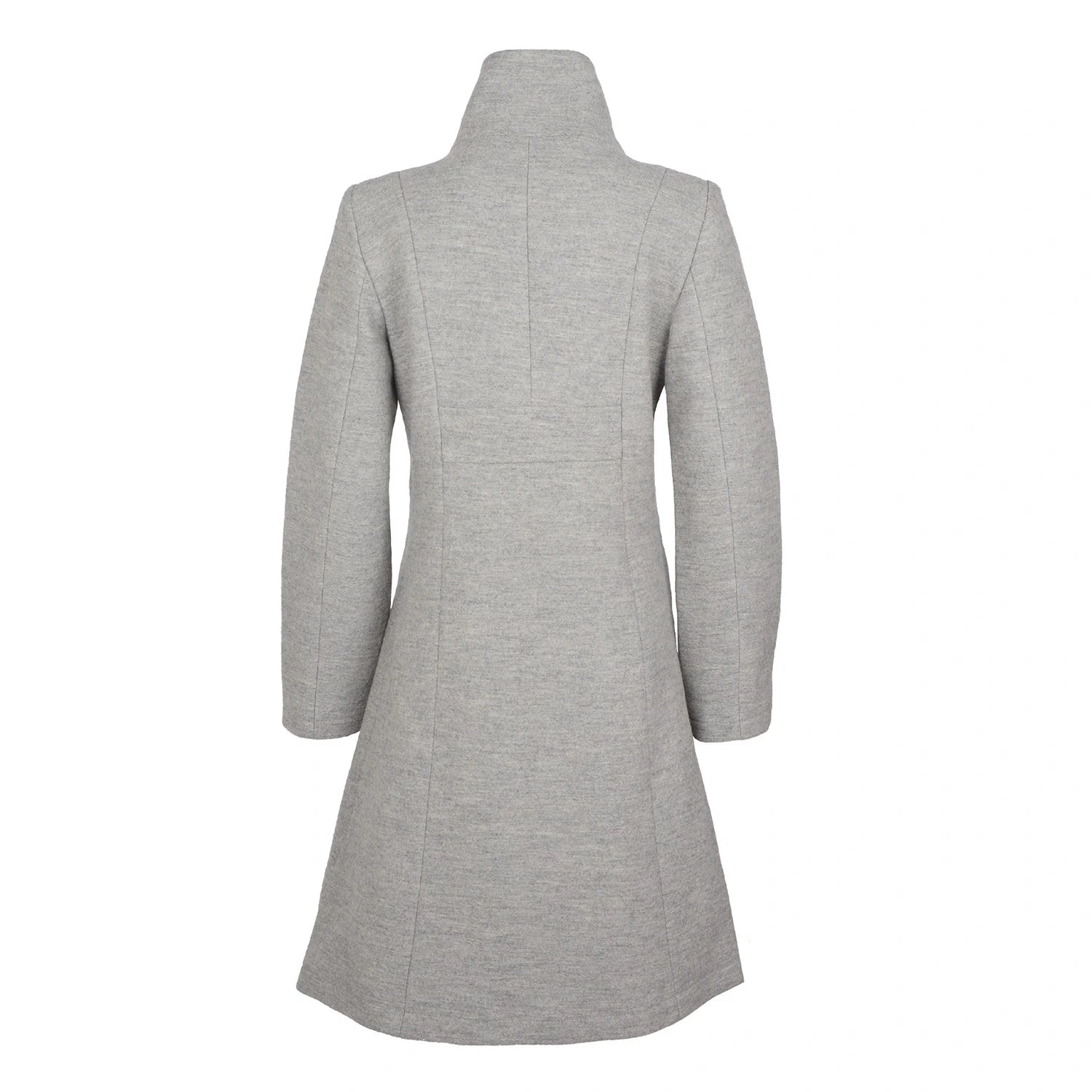 Helle ullkåpe  ⎮  Lysgrå melert