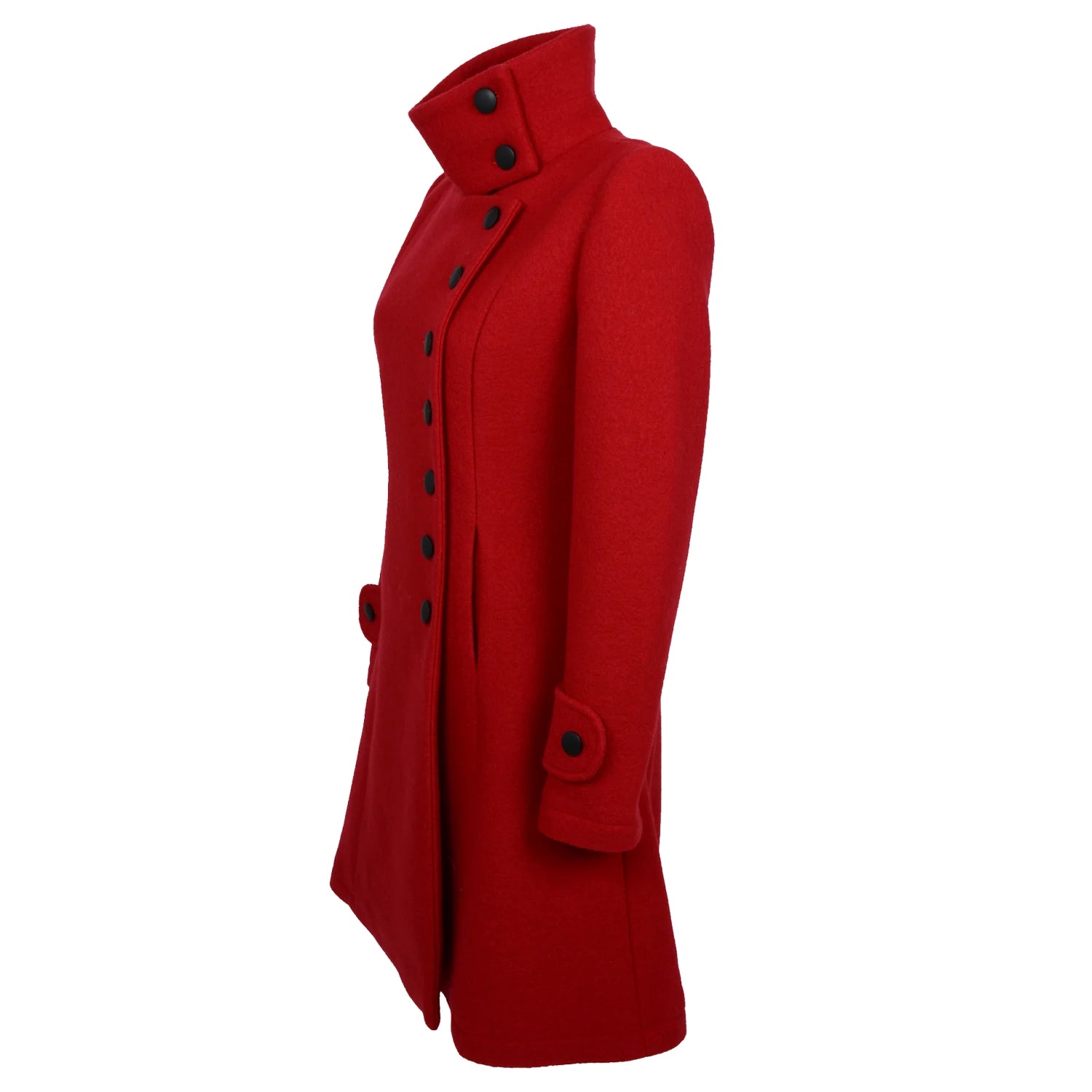 Helle ullkåpe  ⎮  Rød