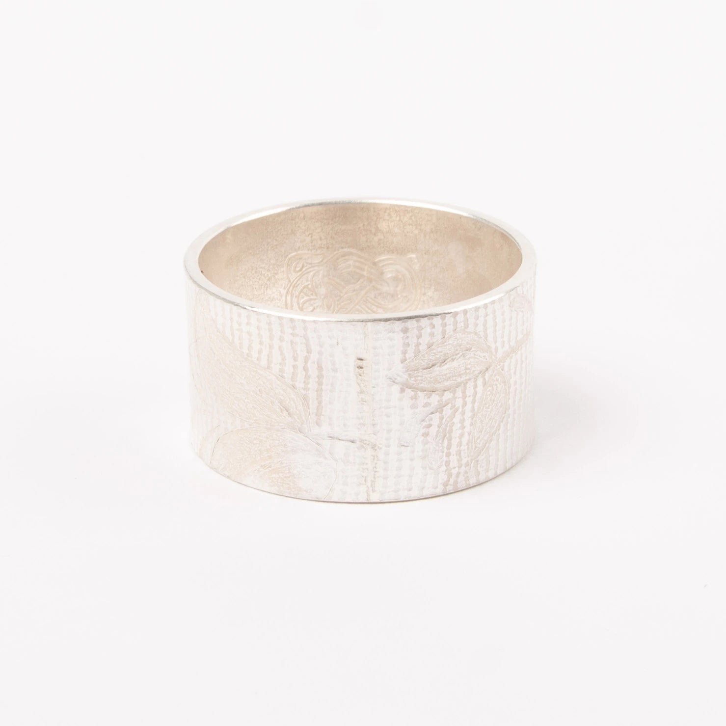 Skjerfring Blomst ⎜ Sølv