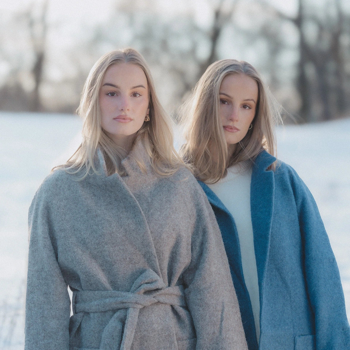 Emma ullkåpe  ⎮  Beige