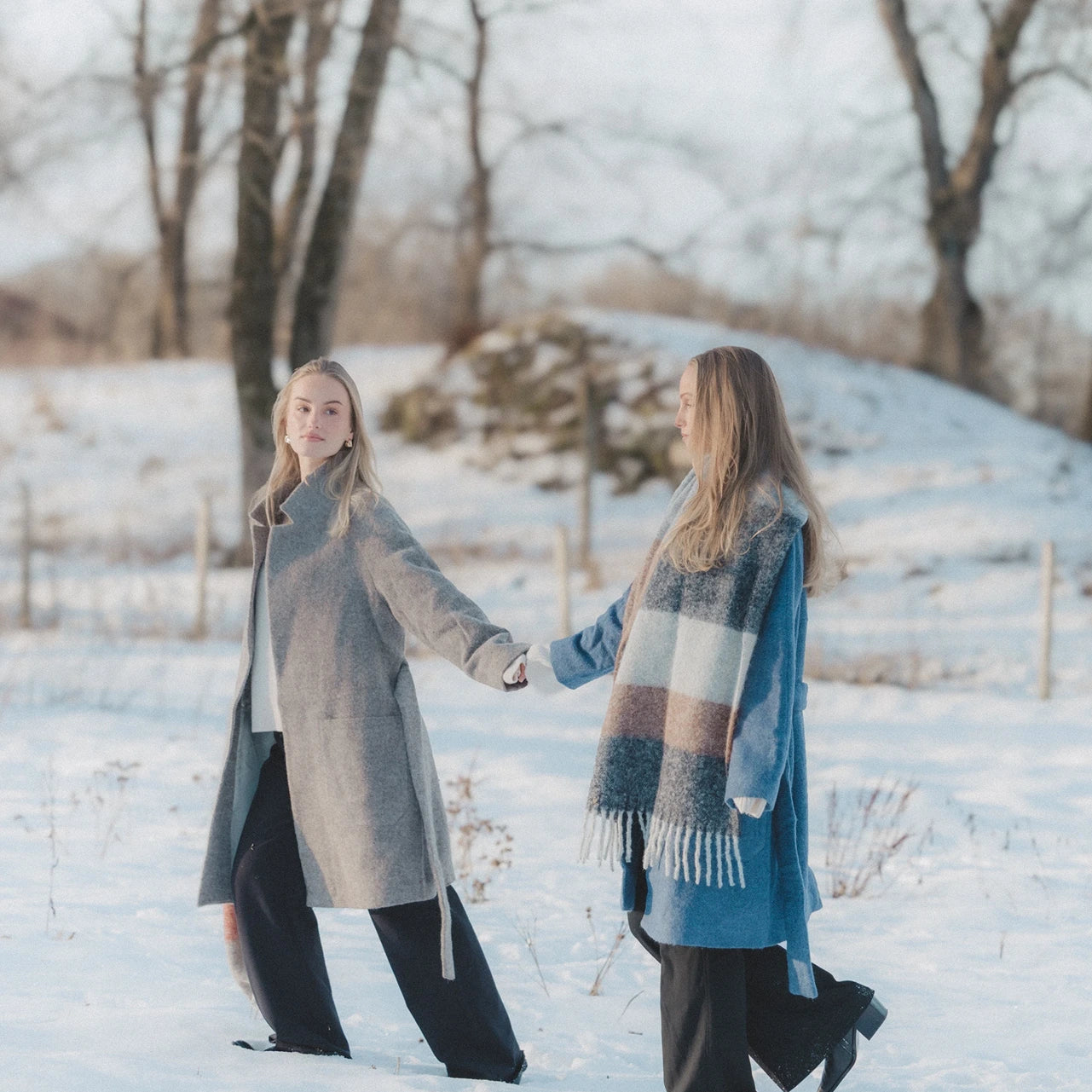 Emma ullkåpe  ⎮  Blå